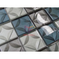 3D Water Jet Cutting Crystal Glass Decoration Mosaic for Wall (CFC685)